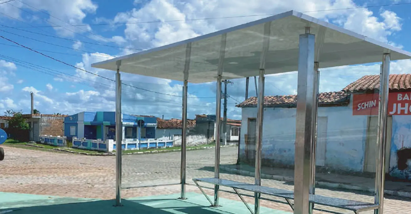 PONTO DE ÔNIBUS CARDEAL DA SILVA